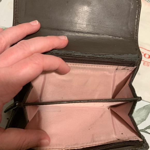 Vintage Coach Soho Brown Leather Wallet - Picture 11 of 12